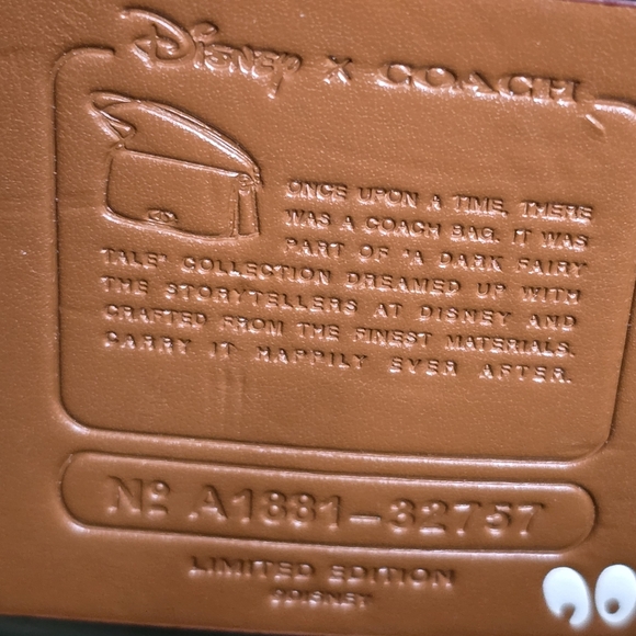 Coach X Disney 'A Dark Fairy Tale' Dinky Crossbody - Picture 14 of 16
